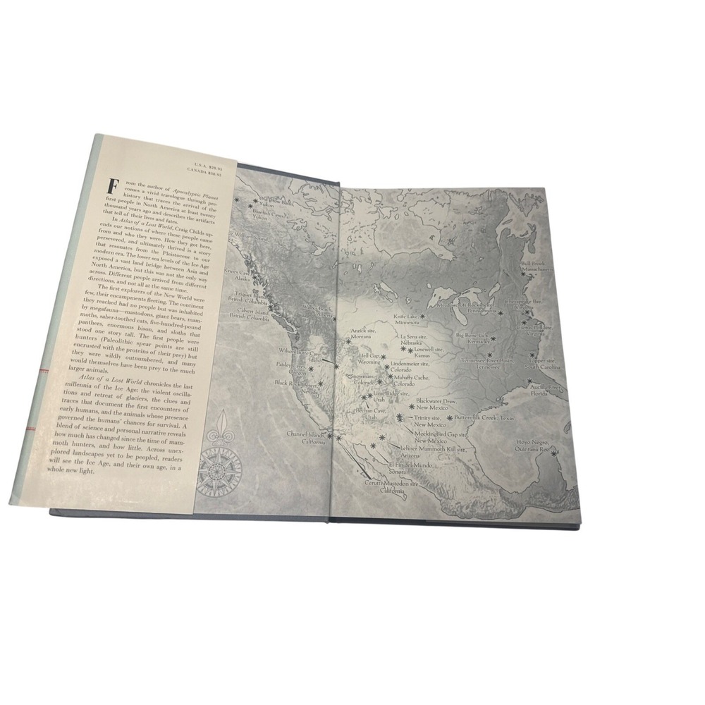 Atlas of a Lost World : Travels in Ice Age America by Craig Childs Hardcover - Picture 6 of 7